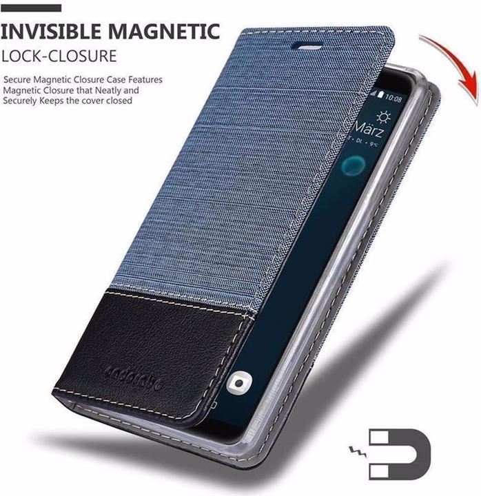 Immagine prodotto Cadorabo Copertina del libro Jeans Optics (HTC Desire 12+)
