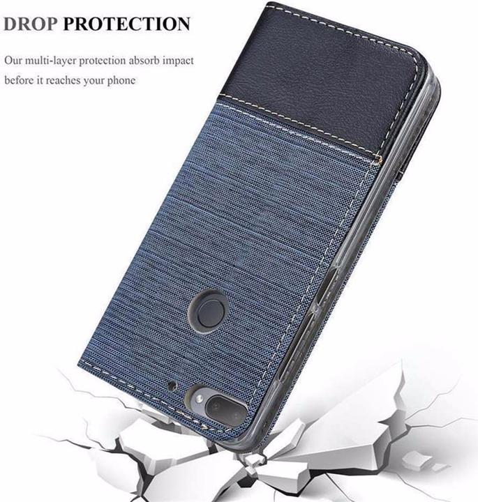 Immagine prodotto Cadorabo Copertina del libro Jeans Optics (HTC Desire 12+)