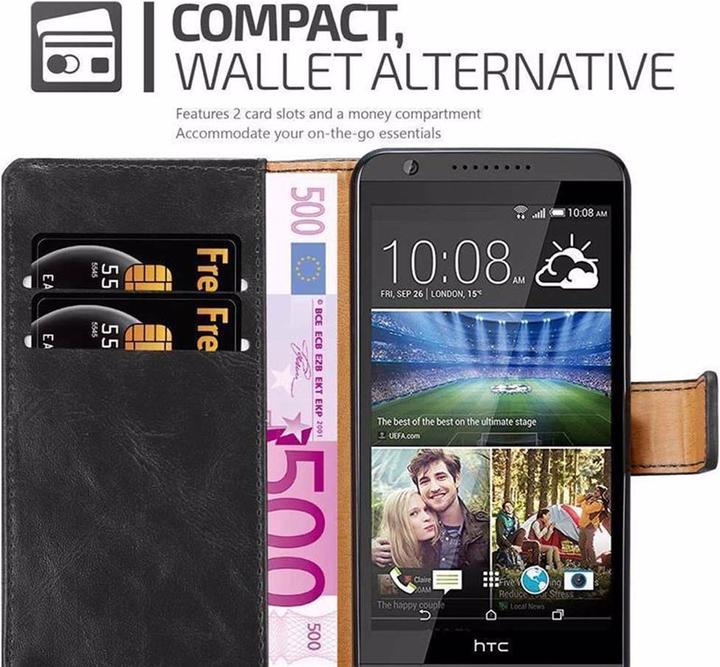Actual product image Cadorabo Book Luxury Cover (HTC Desire 820)