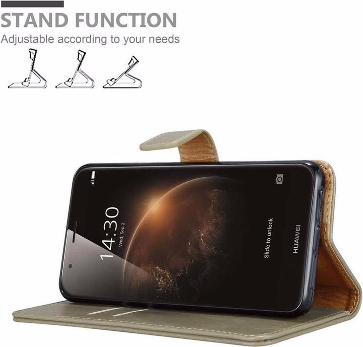 Produktbild Cadorabo Book Luxury Cover (Huawei GX8, Huawei G8, Huawei G7 Plus)