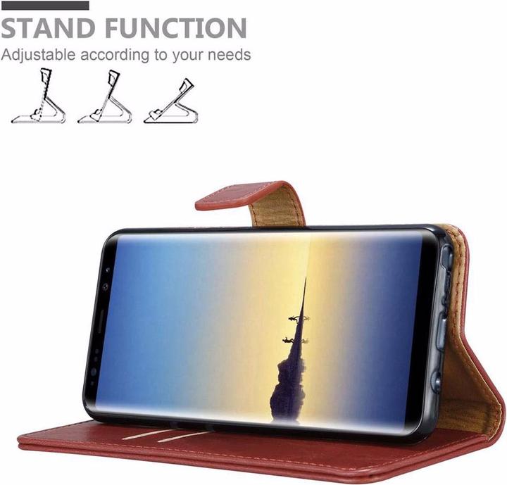 Immagine prodotto Cadorabo Copertina di lusso del libro (Samsung Galaxy Note 8)