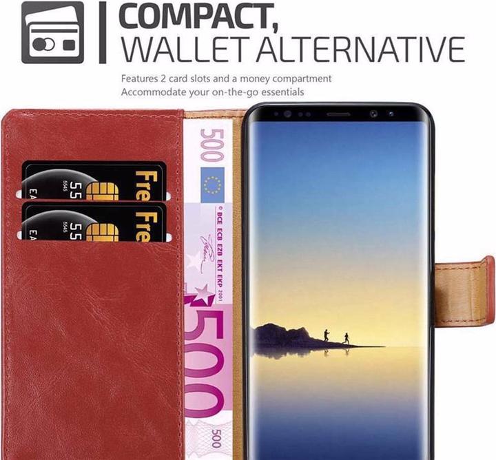 Immagine prodotto Cadorabo Copertina di lusso del libro (Samsung Galaxy Note 8)