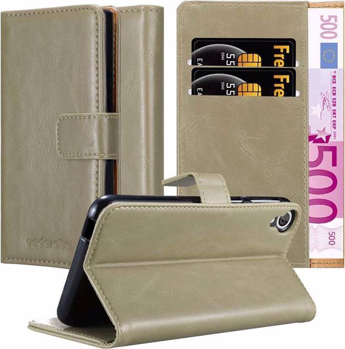 Produktbild Cadorabo Book Luxury Cover (HTC Desire 820)