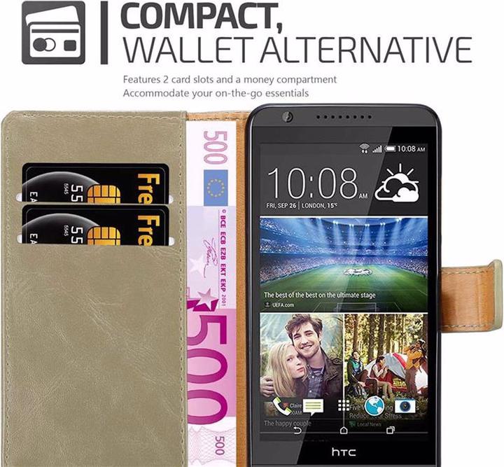 Produktbild Cadorabo Book Luxury Cover (HTC Desire 820)