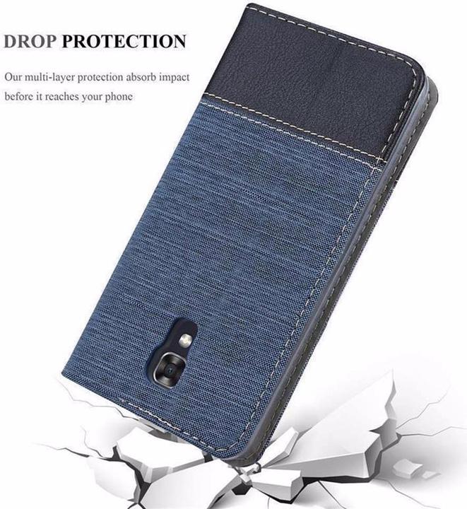 Produktbild Cadorabo Book Jeans Optik Cover (LG X Screen)