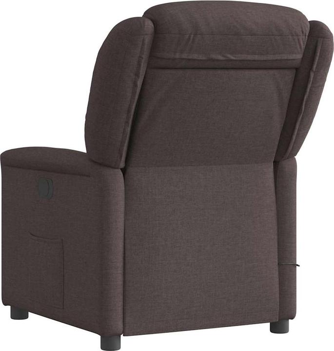 Immagine prodotto VidaXL Sedia da massaggio elettrica in tessuto marrone scuro