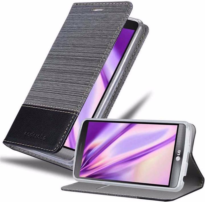 Produktbild Cadorabo Book Jeans Optik Cover (LG G3 Stylus)