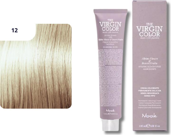 Immagine prodotto Nook Tintura per capelli Virgin Colour (12,0 Superlightener Naturale)