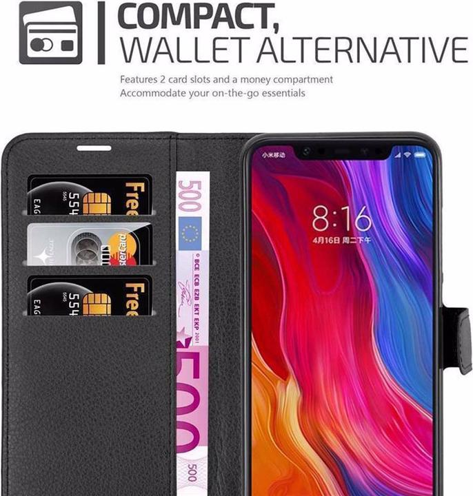 Productafbeelding Cadorabo Boek met kaft met standfunctie (Xiaomi Mi 8)