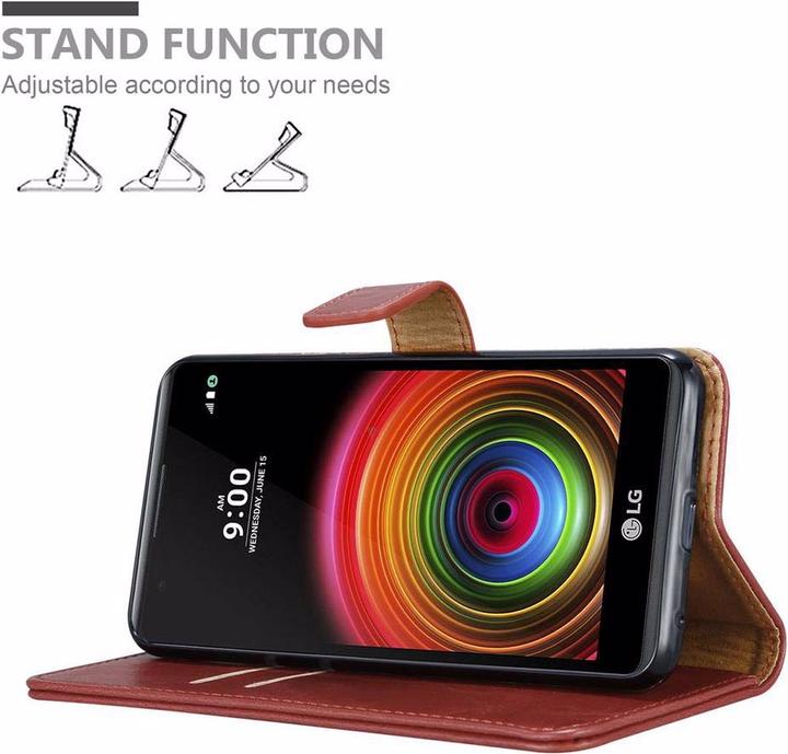 Produktbild Cadorabo Book Luxury Cover (LG X Power)