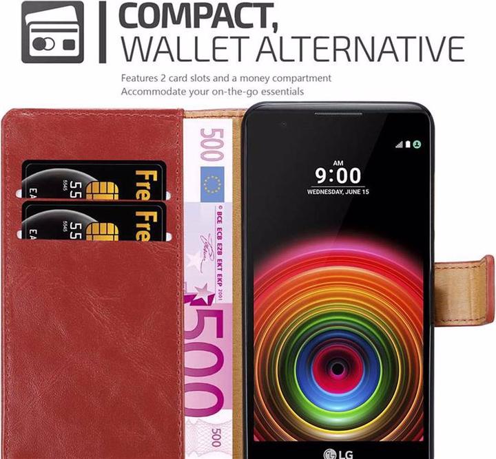 Produktbild Cadorabo Book Luxury Cover (LG X Power)