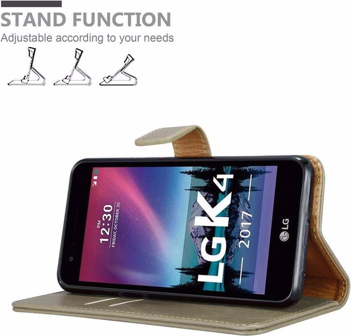 Produktbild Cadorabo Book Luxury Cover (LG K4)