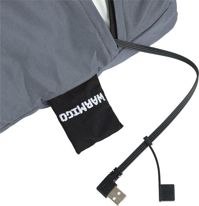 Image du produit Eurom Coussin chauffant Warmigo avec powerbank 20.000 mAh, gris (45 x 45 cm)