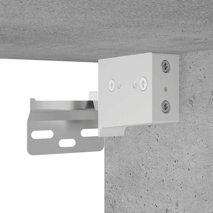Immagine prodotto VidaXL Armadio da parete per bagno grigio cemento 80x25x30 cm in legno (80 x 25 x 30 cm)