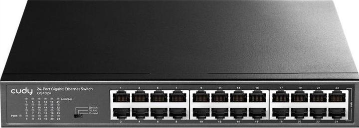 Produktbild Cudy GS1024 network switch Gigabit Ethernet (10/100/1000) Black (24 Ports)