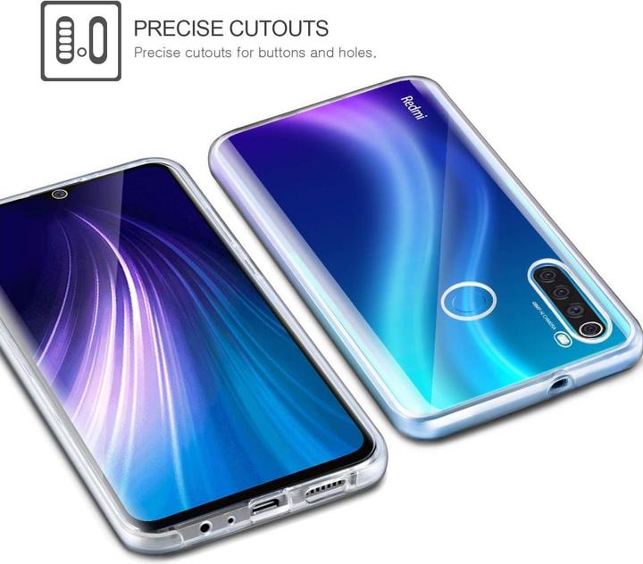 Immagine prodotto Screenguard Protezione schermo e corpo a 360° Xiaomi Redmi Note 8 Cover con pellicola (Xiaomi Redmi Nota 8)
