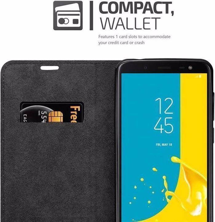 Immagine prodotto Cadorabo Copertina magnetica invisibile del libro (Samsung Galaxy J6 (2018))