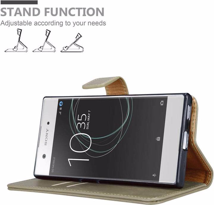 Immagine prodotto Cadorabo Copertina di lusso del libro (Sony Xperia XA1)