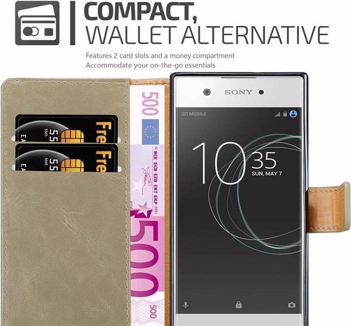 Immagine prodotto Cadorabo Copertina di lusso del libro (Sony Xperia XA1)
