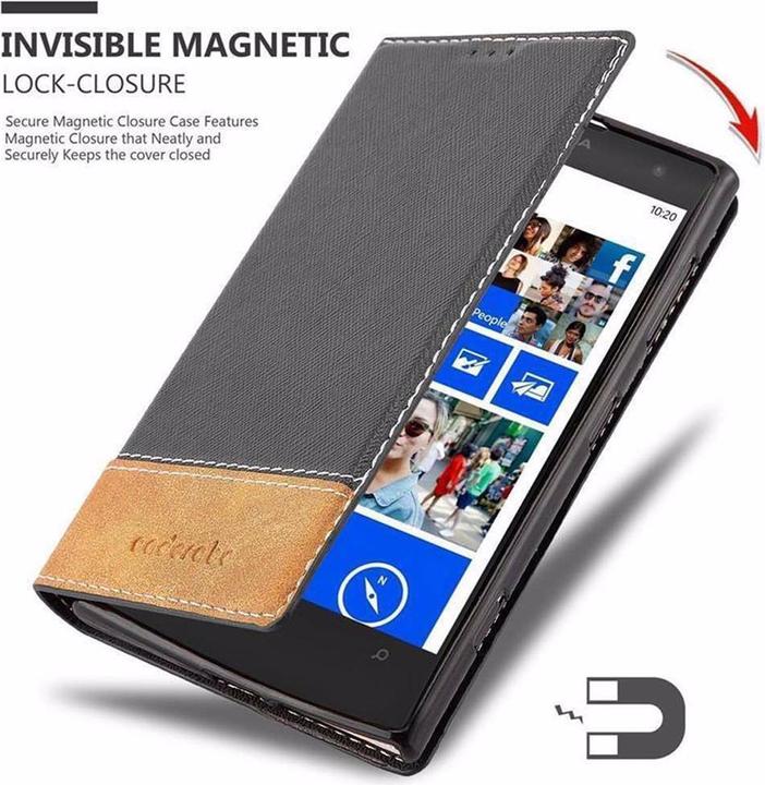Actual product image Cadorabo Book X Wallet Cover (Nokia Lumia 1020)