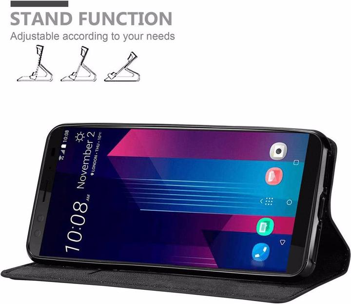 Produktbild Cadorabo Book Invisible Magnet Cover (HTC U12+)