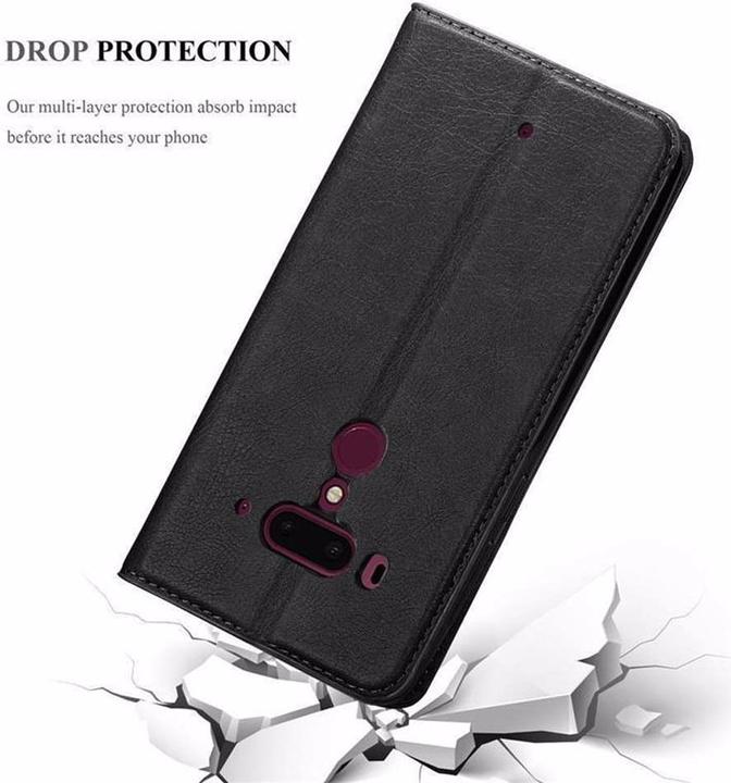 Produktbild Cadorabo Book Invisible Magnet Cover (HTC U12+)