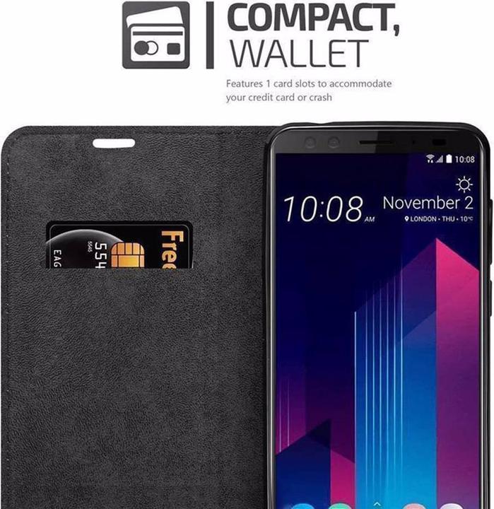 Produktbild Cadorabo Book Invisible Magnet Cover (HTC U12+)