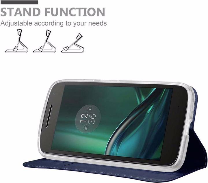 Image du produit Cadorabo Book Classy Style Cover (Motorola Moto G4 Play)