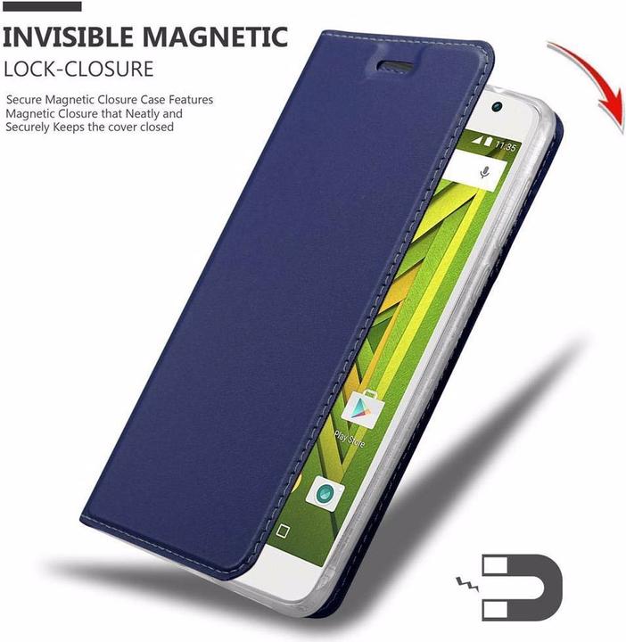 Immagine prodotto Cadorabo Copertina in stile libro di classe (Motorola Moto X Play)