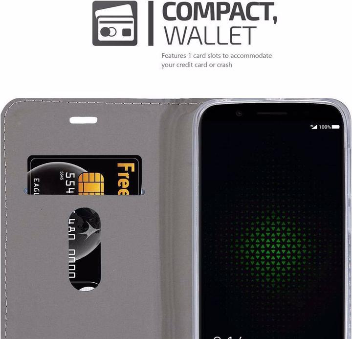 Produktbild Cadorabo Book Jeans Optik Cover (Xiaomi Black Shark)