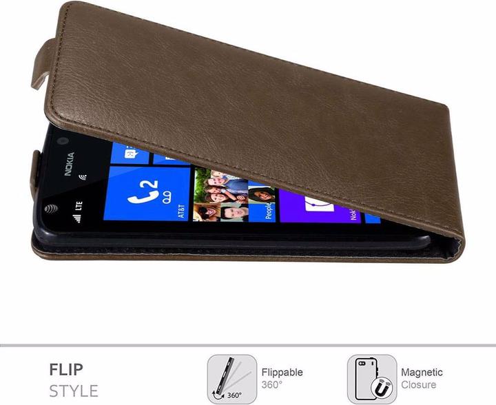 Productafbeelding Cadorabo Flip als onzichtbaar deksel (Nokia Lumia 925)