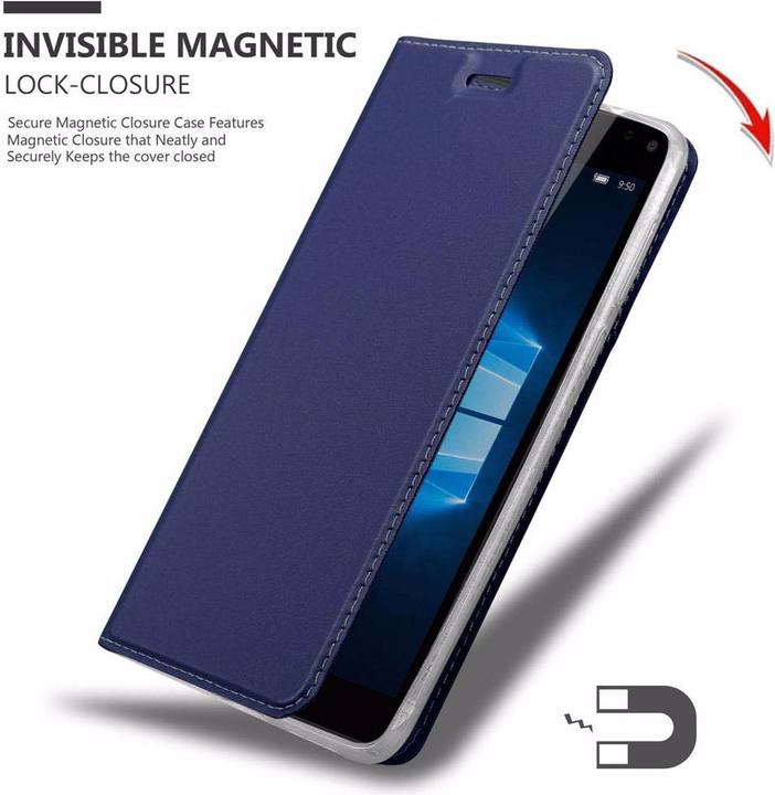 Image du produit Cadorabo Book Classy Style Cover (Microsoft Lumia 950 XL)