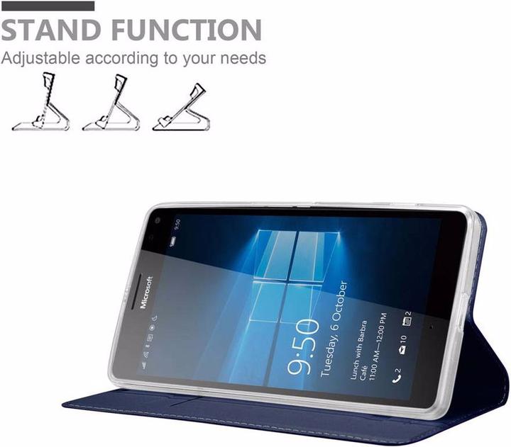 Image du produit Cadorabo Book Classy Style Cover (Microsoft Lumia 950 XL)