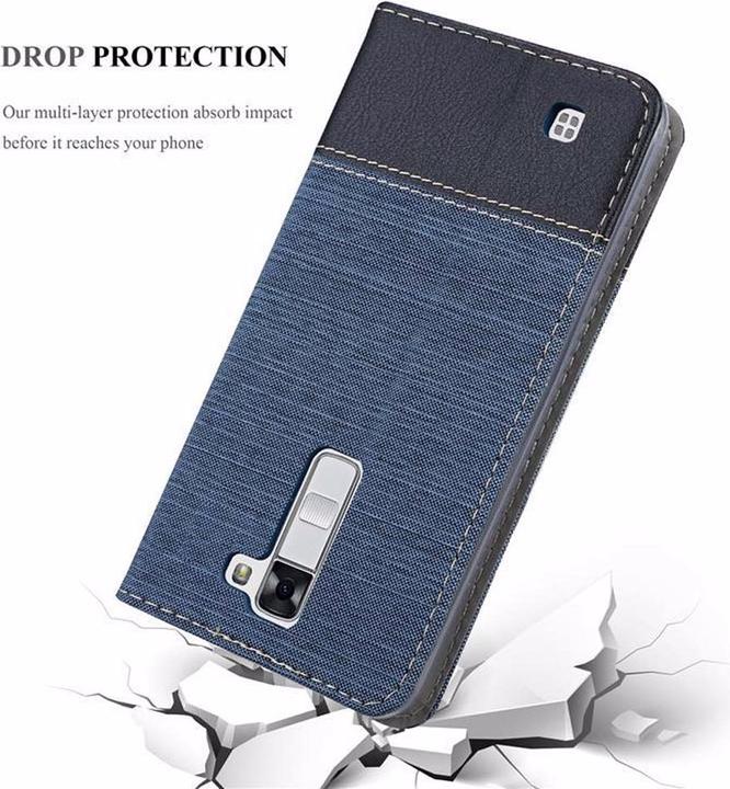 Immagine prodotto Cadorabo Copertina del libro Jeans Optics (LG K7)