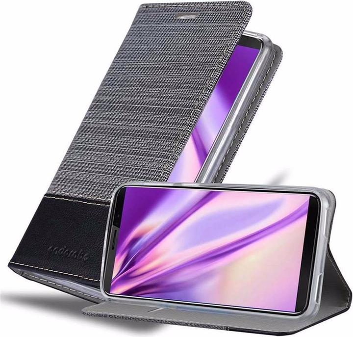 Produktbild Cadorabo Book Jeans Optik Cover (Samsung Galaxy J3 Pro)