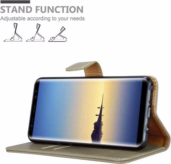 Actual product image Cadorabo Book Luxury Cover (Samsung Galaxy Note 8)