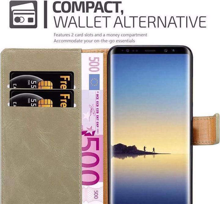 Actual product image Cadorabo Book Luxury Cover (Samsung Galaxy Note 8)