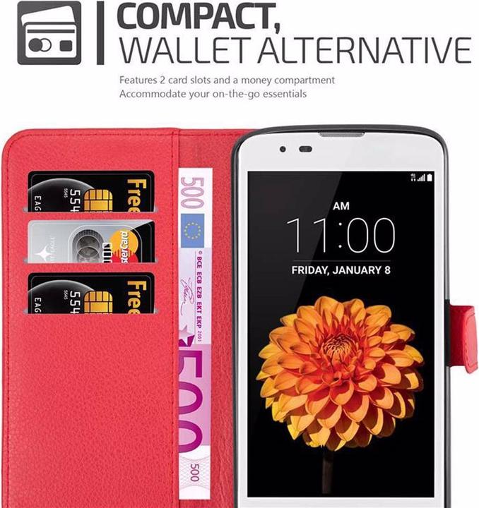 Productafbeelding Cadorabo Boek met kaft met standfunctie (LG K7)