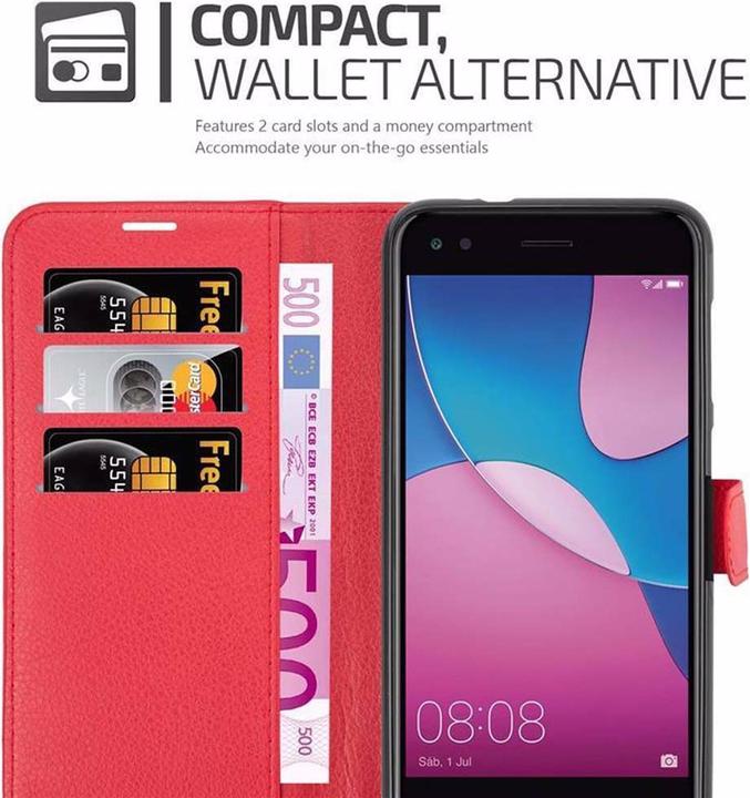 Productafbeelding Cadorabo Boek met kaft met standfunctie (Huawei Enjoy 7)