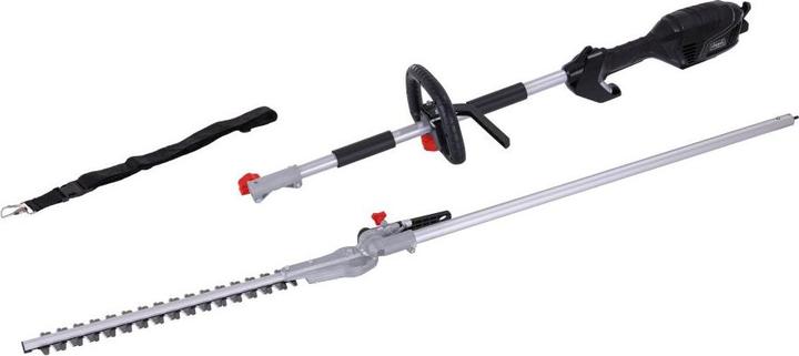 Produktbild Scheppach 1000 W Elektro-Teleskop-Heckenschere inkl. Schultergurt (Netzbetrieb)