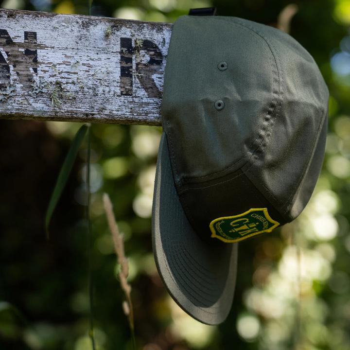 Actual product image Chris King Camp Hat Cap, Trail Badge, green, one size (One size)