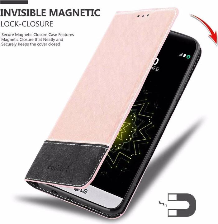 Produktbild Cadorabo Book X-Wallet Cover (LG G5)