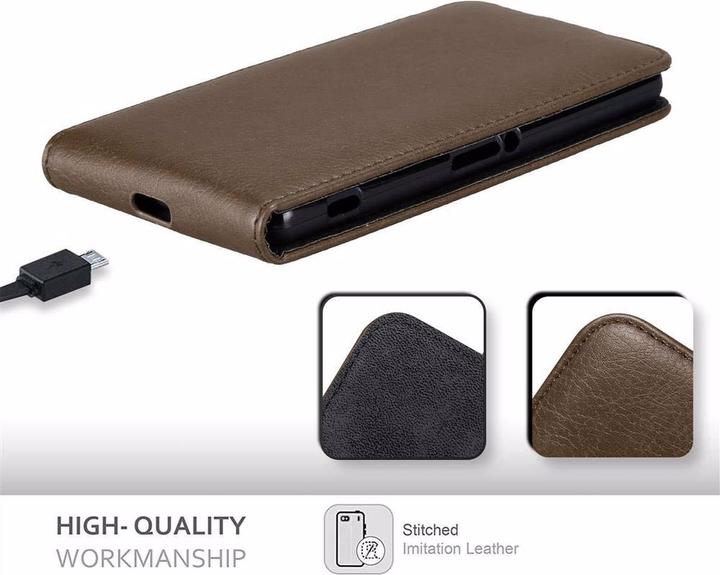 Immagine prodotto Cadorabo Flip come copertura invisibile (Sony Xperia Z2)