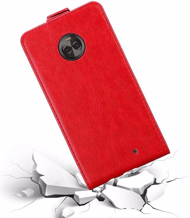 Immagine prodotto Cadorabo Flip come copertura invisibile (Motorola Moto X4)