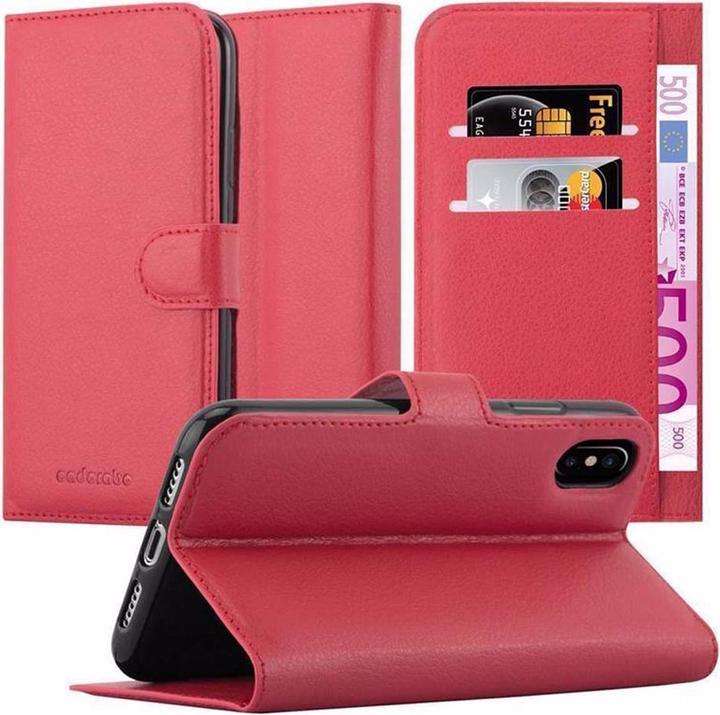 Actual product image Cadorabo Book with stand function cover (Apple iPhone XS Max)