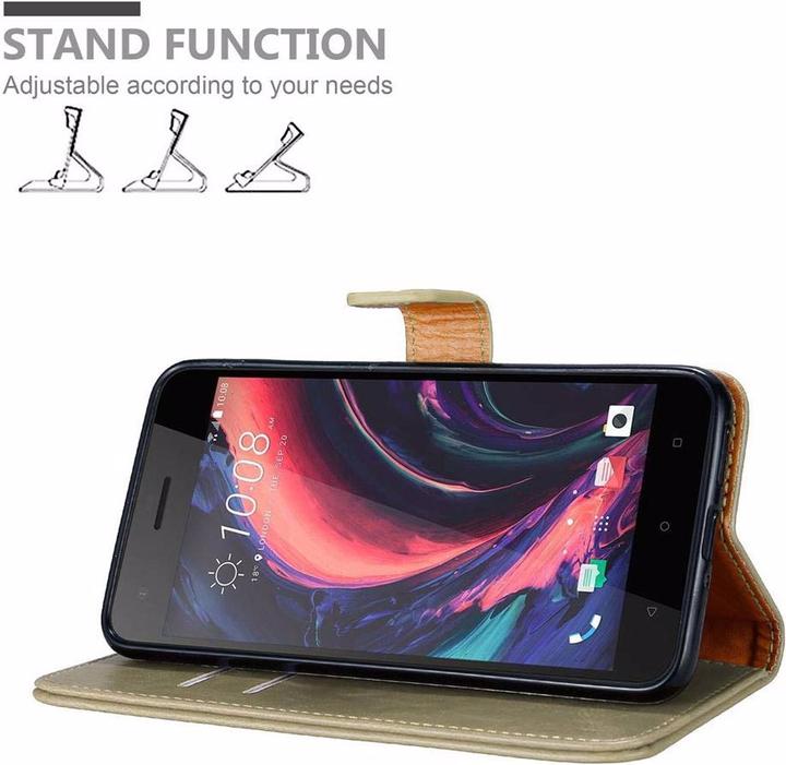 Produktbild Cadorabo Book Luxury Cover (HTC Desire 10 Pro)