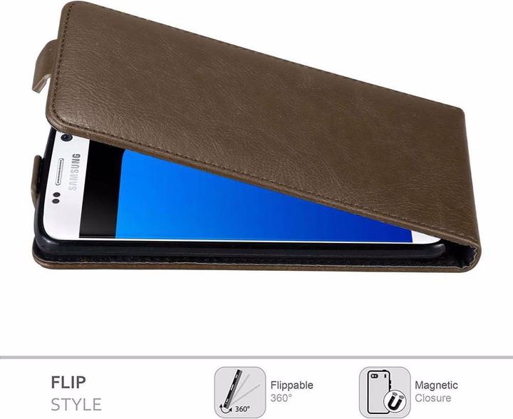 Image du produit Cadorabo Flip comme Invisible Cover (Samsung Galaxy S7)