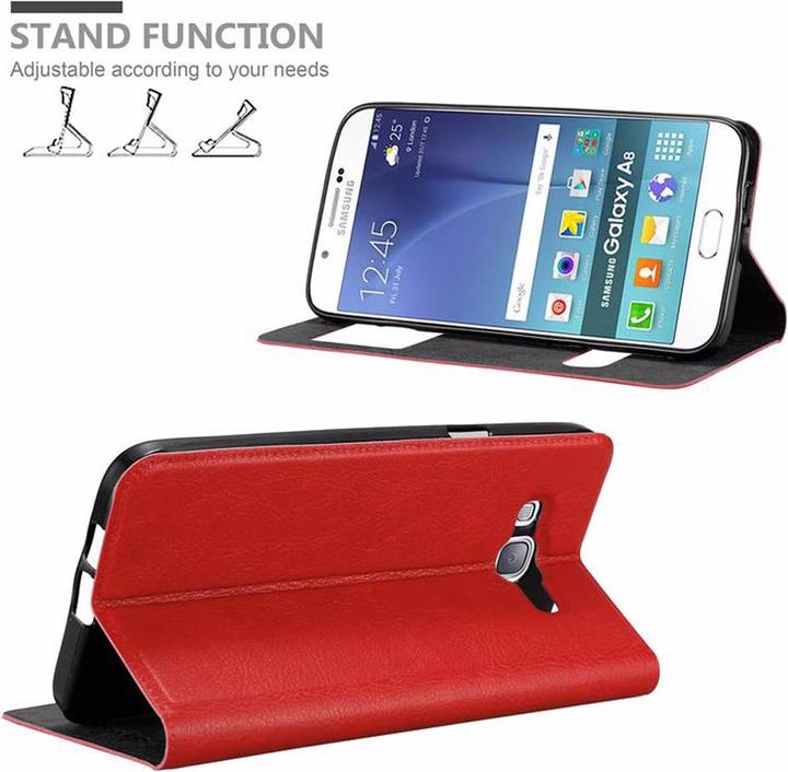 Produktbild Cadorabo Book mit View Doppelfenster Cover (Samsung Galaxy A8 (2018))