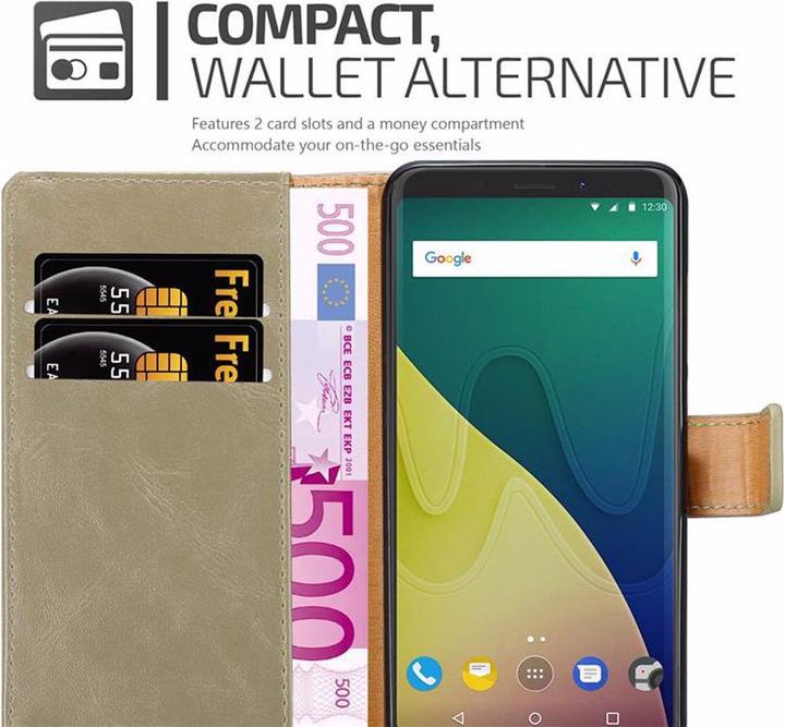 Produktbild Cadorabo Book Luxury Cover (Wiko View XL)