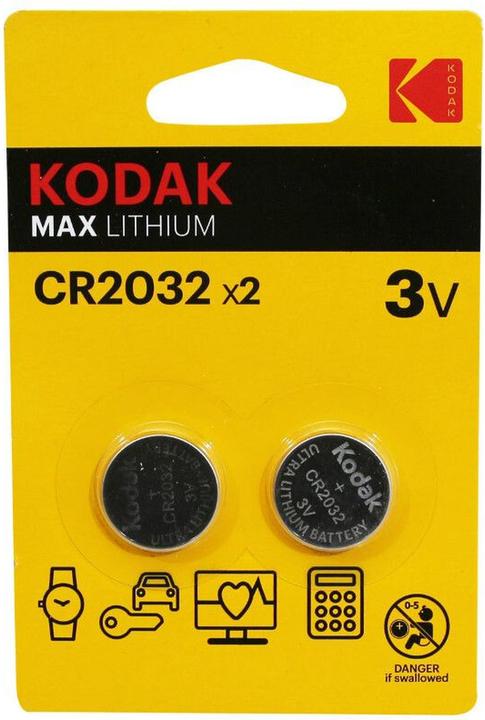 Produktbild P2R CR2032 Lithum Kodak (2 Stk., CR2032)